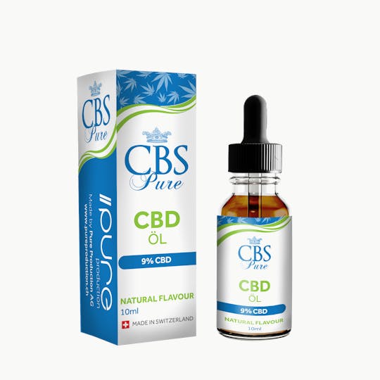 Pure Production - CBS Pure CBD Oil 9% - 1