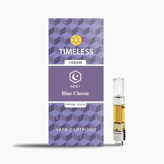 Timeless Vapes - Blue Cheese | REST Cartridge | 1g - 1
