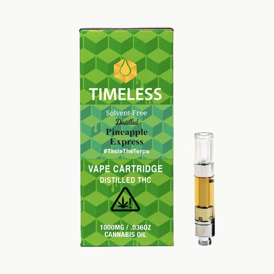 Timeless Vapes - Timeless Pineapple Express 1000mg Vape Cartridge (Chill) - 1