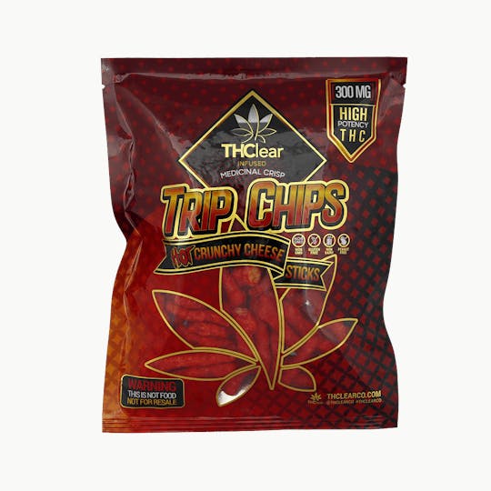 THClear - HOT Crunchy Cheese Trip Chips 300mg - 1