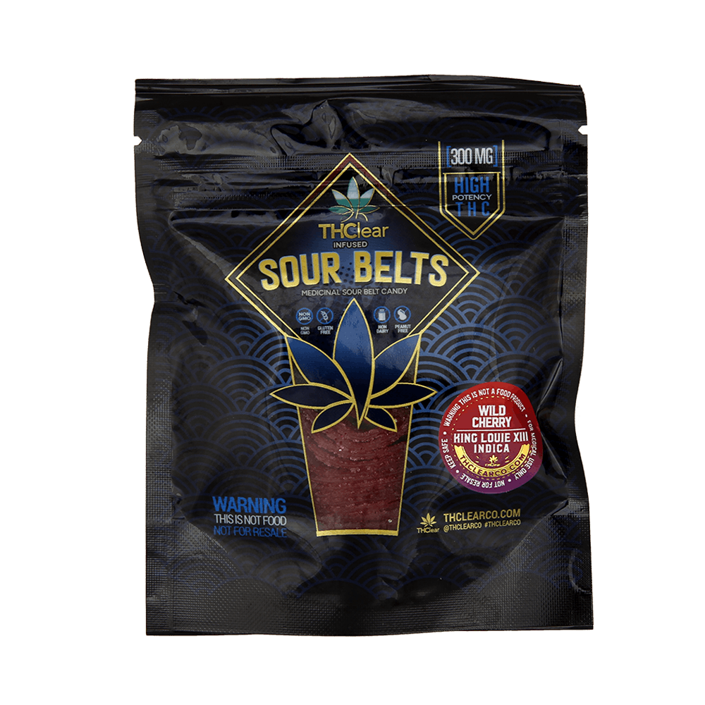 THClear - Cherry Sour Belts 300mg - 1