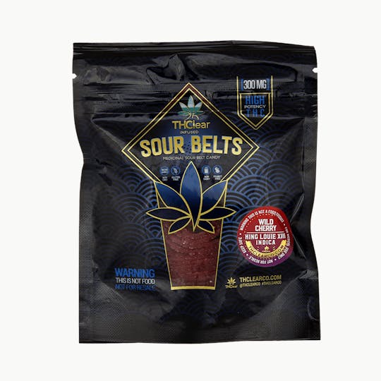 THClear - Cherry Sour Belts 300mg - 1