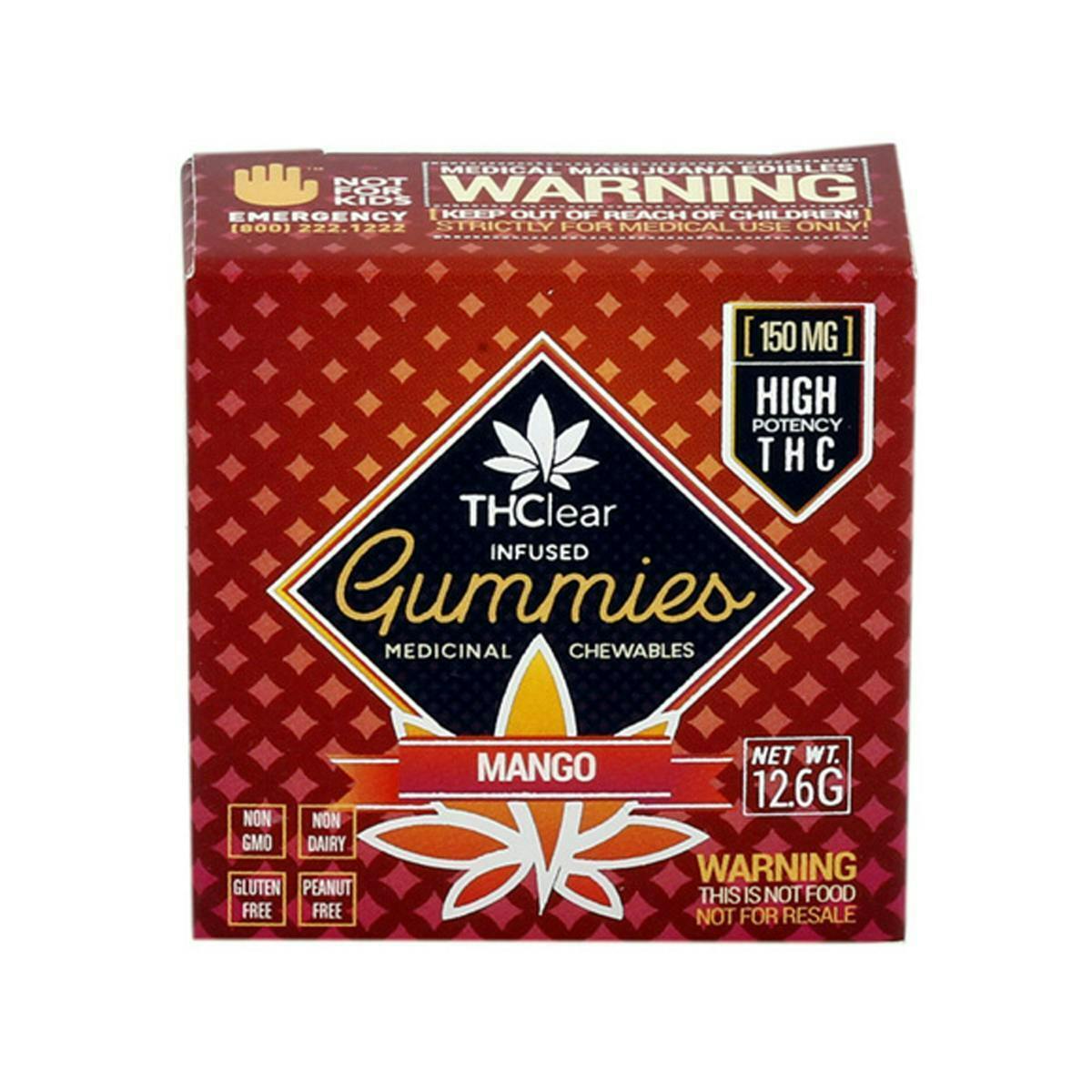 THClear - Mango Gummies 150mg - 1