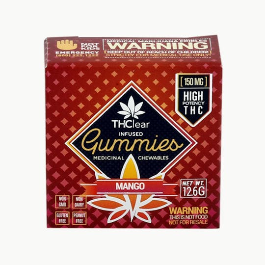 THClear - Mango Gummies 150mg - 1