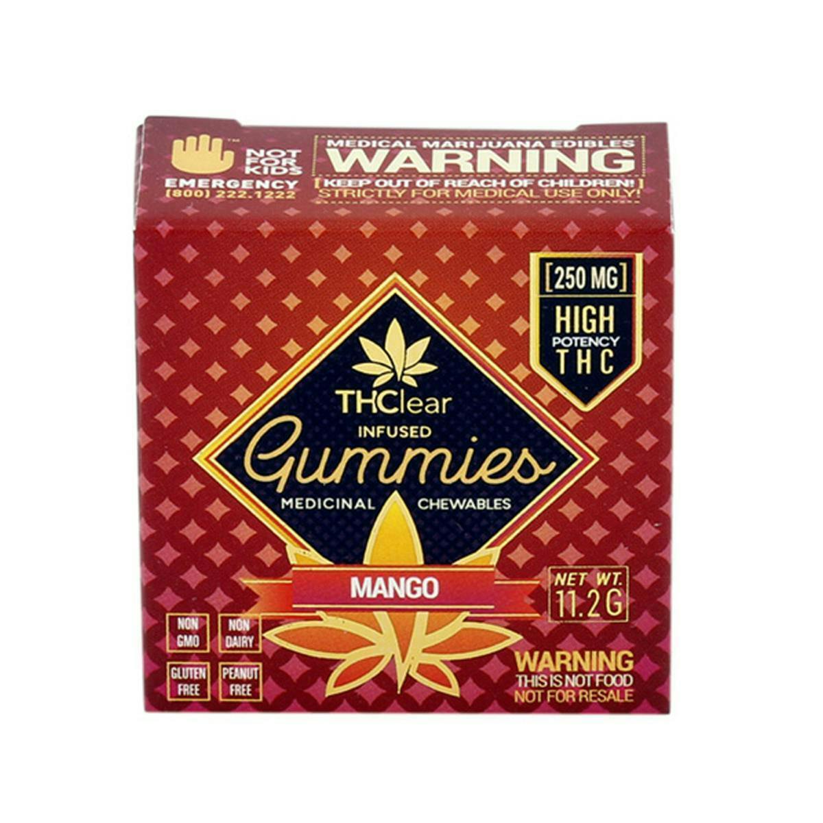 THClear - Mango Gummies 250mg - 1