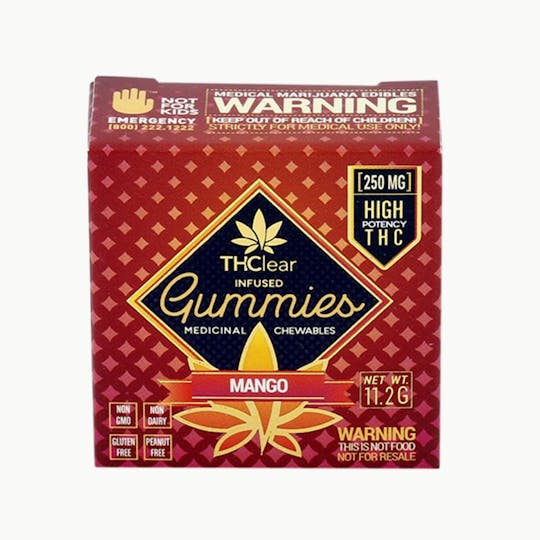 THClear - Mango Gummies 250mg - 1