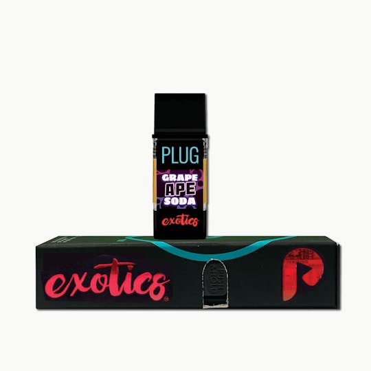 PLUGPLAY™ - VAPE - 1g PLUG™ EXOTICS: Grape Ape Soda - 1
