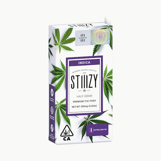 STIIIZY - Vape Cartridge - SKYWALKER .5G Original THC Pod - STIIIZY - 1