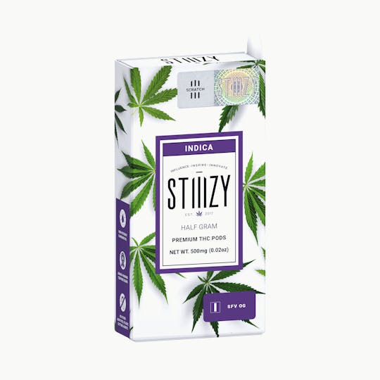 STIIIZY - Vape Cartridge - SFV .5G Original THC Pod - STIIIZY - 1