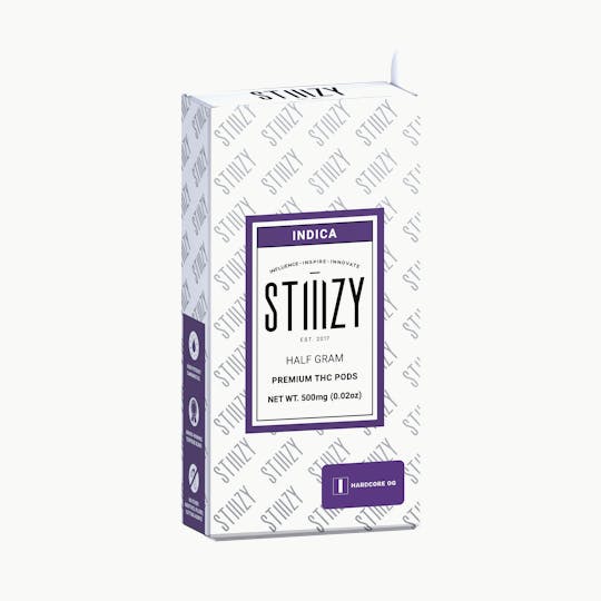 STIIIZY - Vape - HARDCORE OG - PREMIUM THC POD .5G - IL - 1