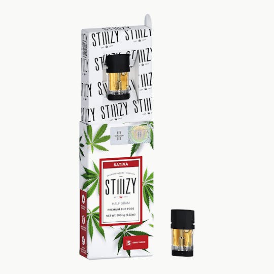 STIIIZY - Vape Cartridge - SOUR TANGIE .5G Original THC Pod - STIIIZY - 1