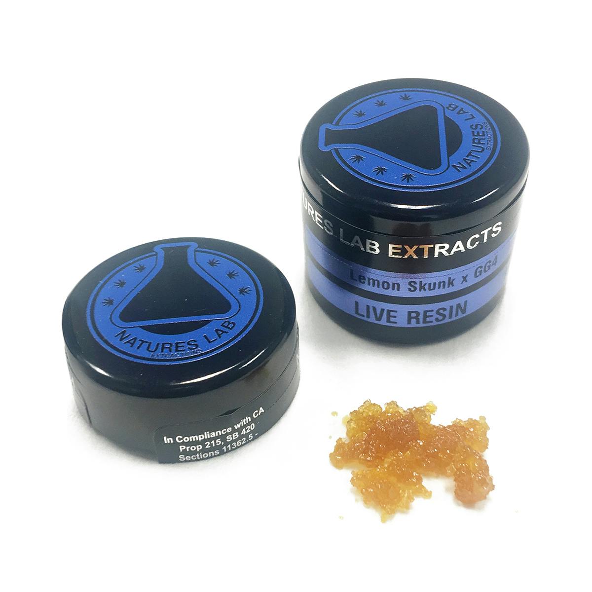 Natures Lab Extracts - Lemon Skunk x GG4 Live Resin Sauce - 1