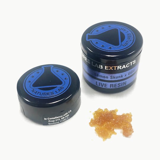 Natures Lab Extracts - Lemon Skunk x GG4 Live Resin Sauce - 1
