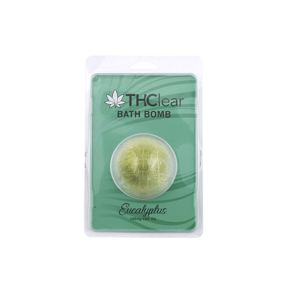 THClear - Bath Bomb 100mg CBD - Eucalyptus - 1