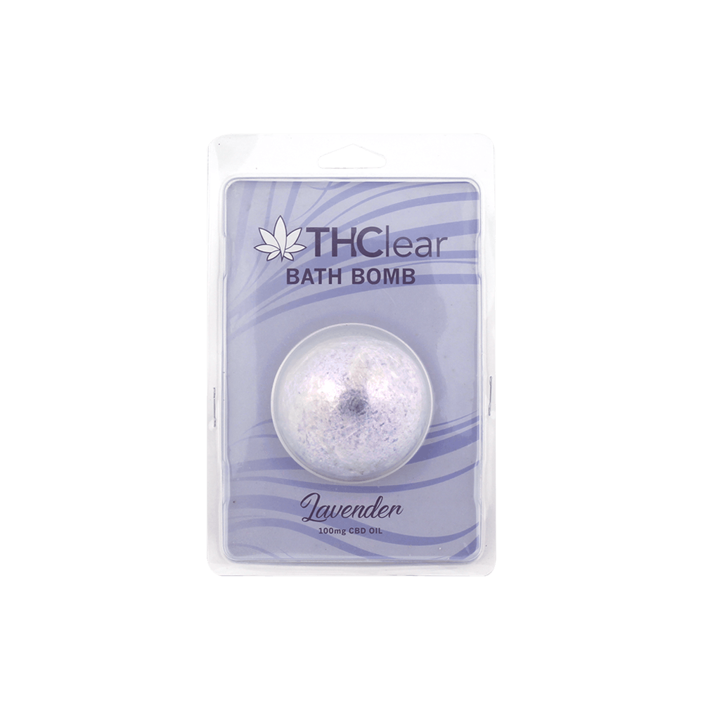 THClear - Bath Bomb 100mg CBD - Lavender - 1