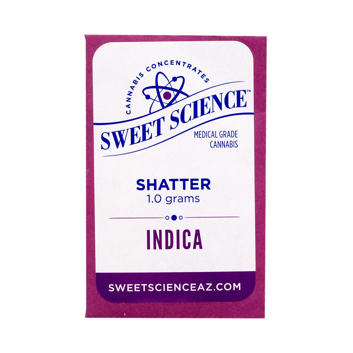 Sweet Science Concentrates - Sweet Science Indica Shatter - 1