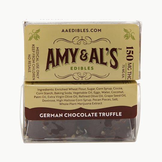 Amy and Al's Edibles - German Chocolate Truffle 150mg - 1