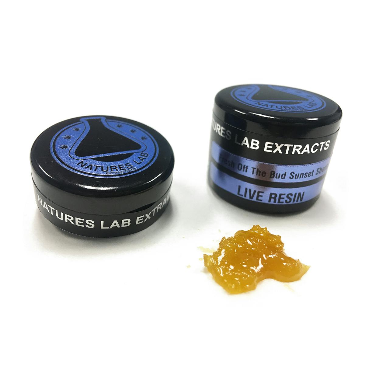 Natures Lab Extracts - Fresh Off the Bud Sunset Sherbet Live Resin Sauce - 1