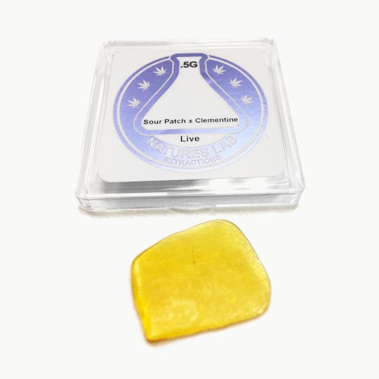 Natures Lab Extracts - Sour Patch x Clementine Live Resin Shatter - 1