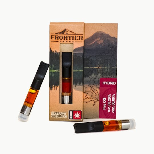 Frontier Farms Cannabis - Fire OG 0.5g Cartridge - 1