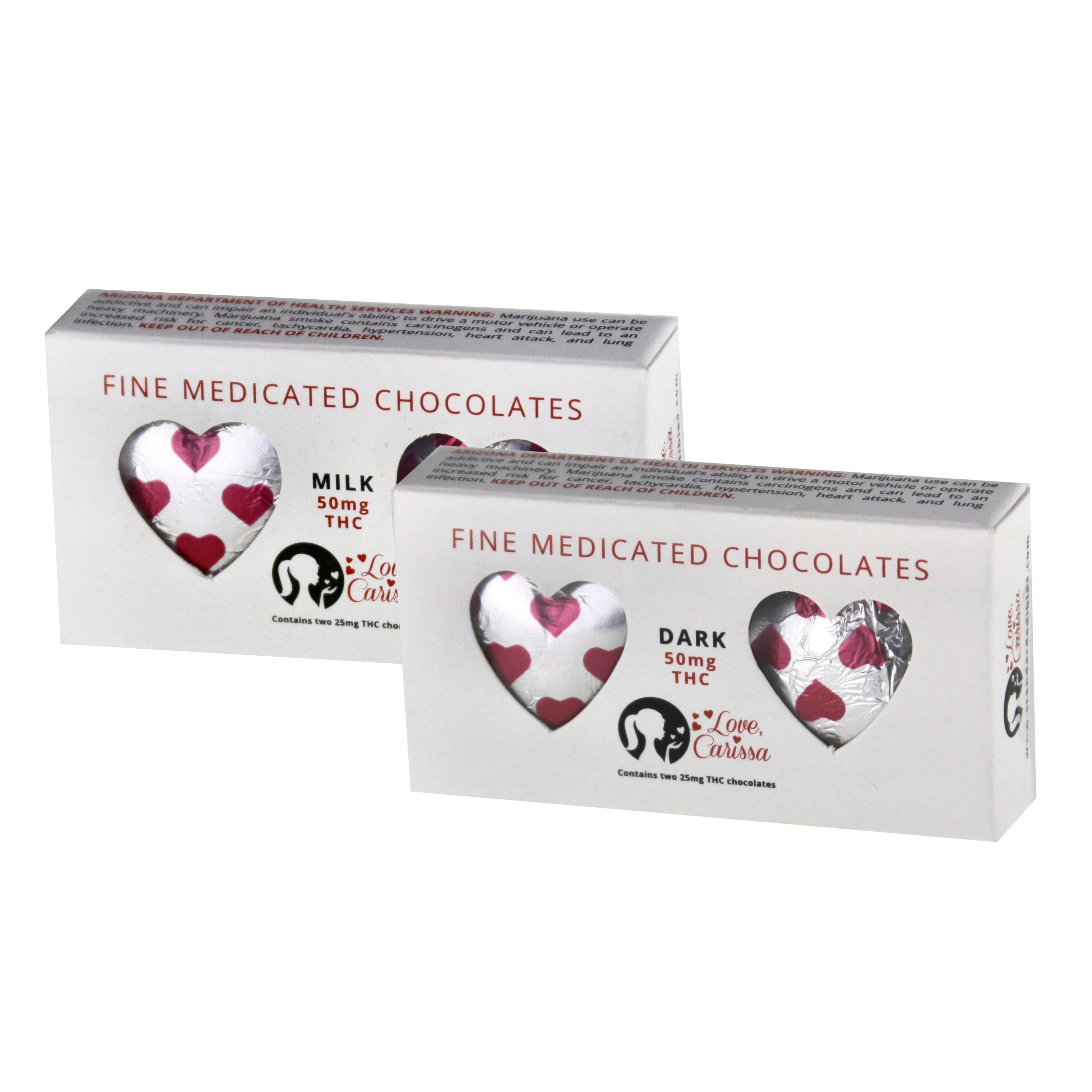 Love, Carissa - Love, Carissa Chocolates 50mg - 1