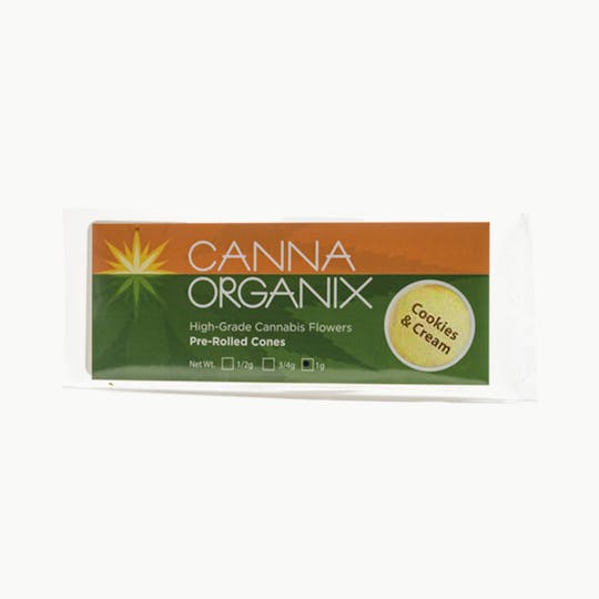 Canna Organix - Cookies and Cream Prerolls - 1