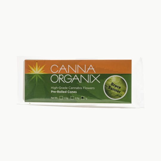Canna Organix - Bruce Banner Prerolls - 1