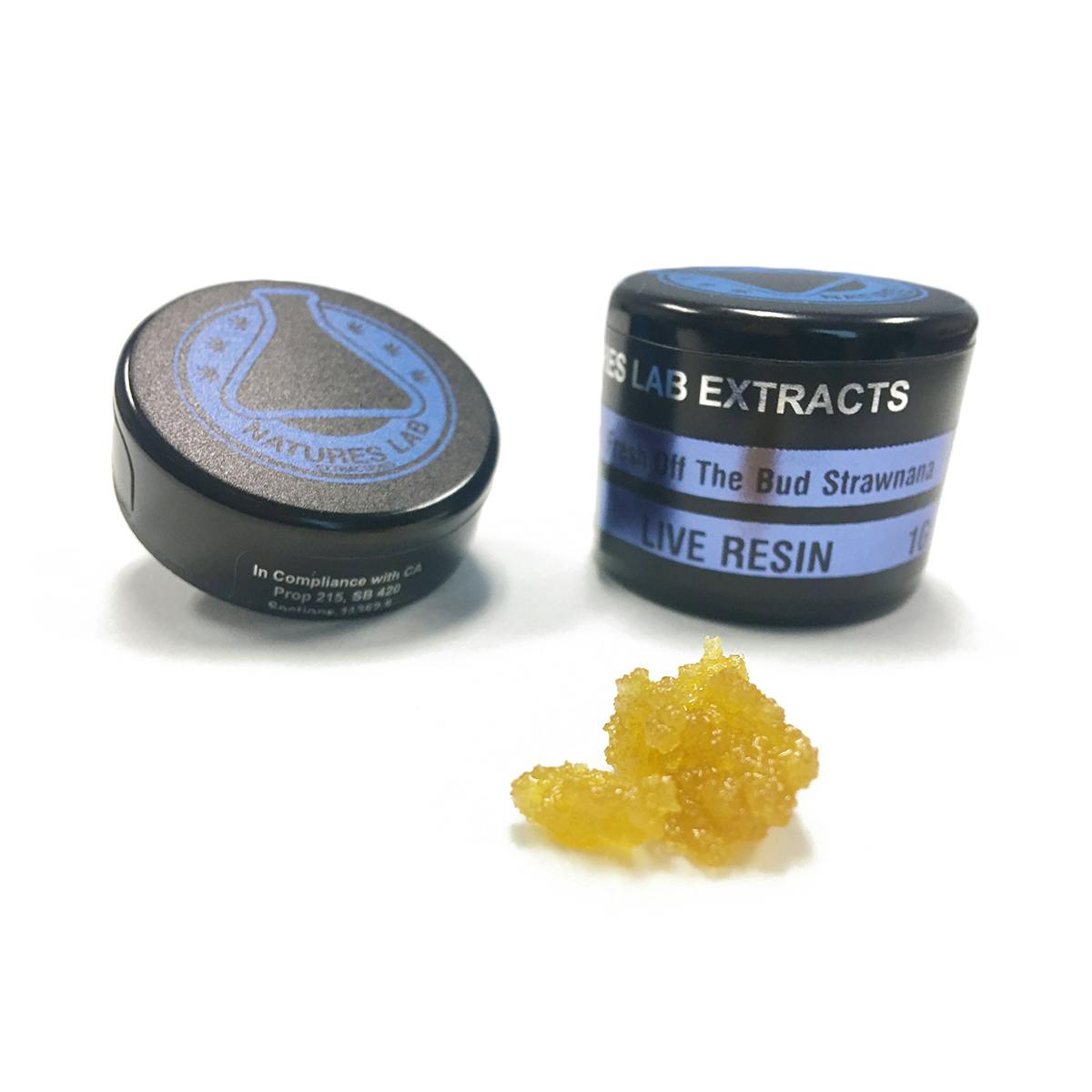 Natures Lab Extracts - Fresh off the Bud Strawnana Live Resin Sauce - 1
