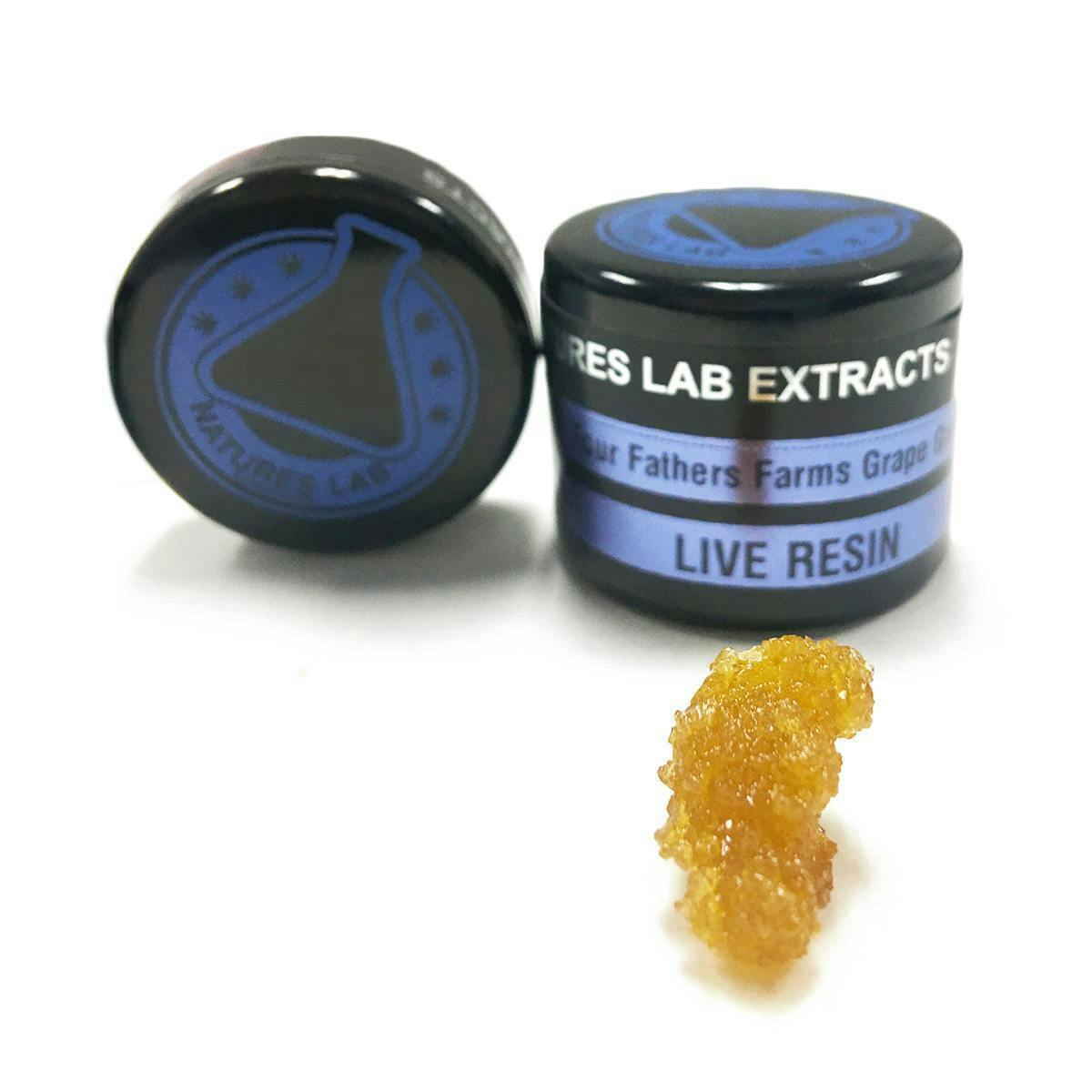 Natures Lab Extracts - Natures Lab Extracts | Four Fathers Farms Grape Grenade | Live Sauce | 1g - 1