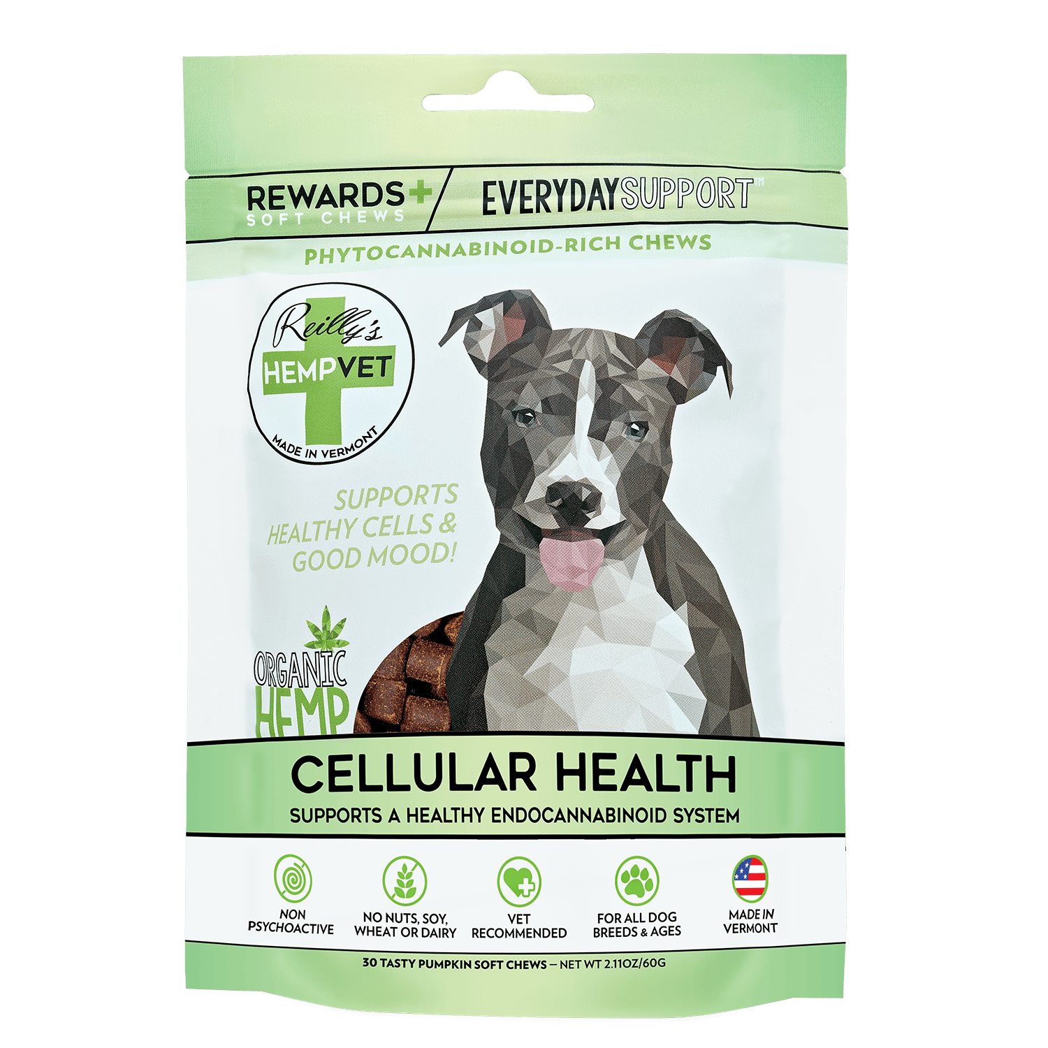 Reillys HEMPVET - EVERYDAY SUPPORT REWARDS+ Pure Hemp Complex - 1