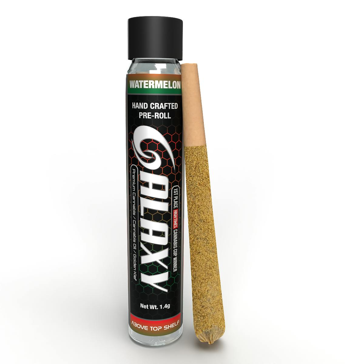 Galaxy - Watermelon Diamond Sauce Infused Galaxy Pre Roll(Hybrid) 1.5g - CA - 1