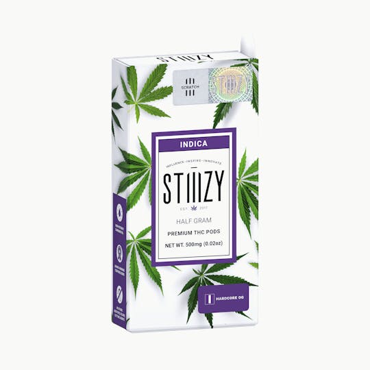 STIIIZY - Vape Cartridge - HARDCORE .5G Original THC Pod - STIIIZY - 1