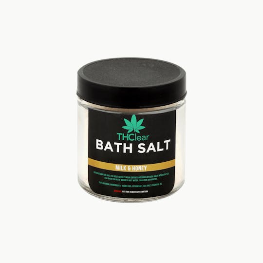 THClear - Bath Minerals CBD 100mg - Milk and Honey - 1