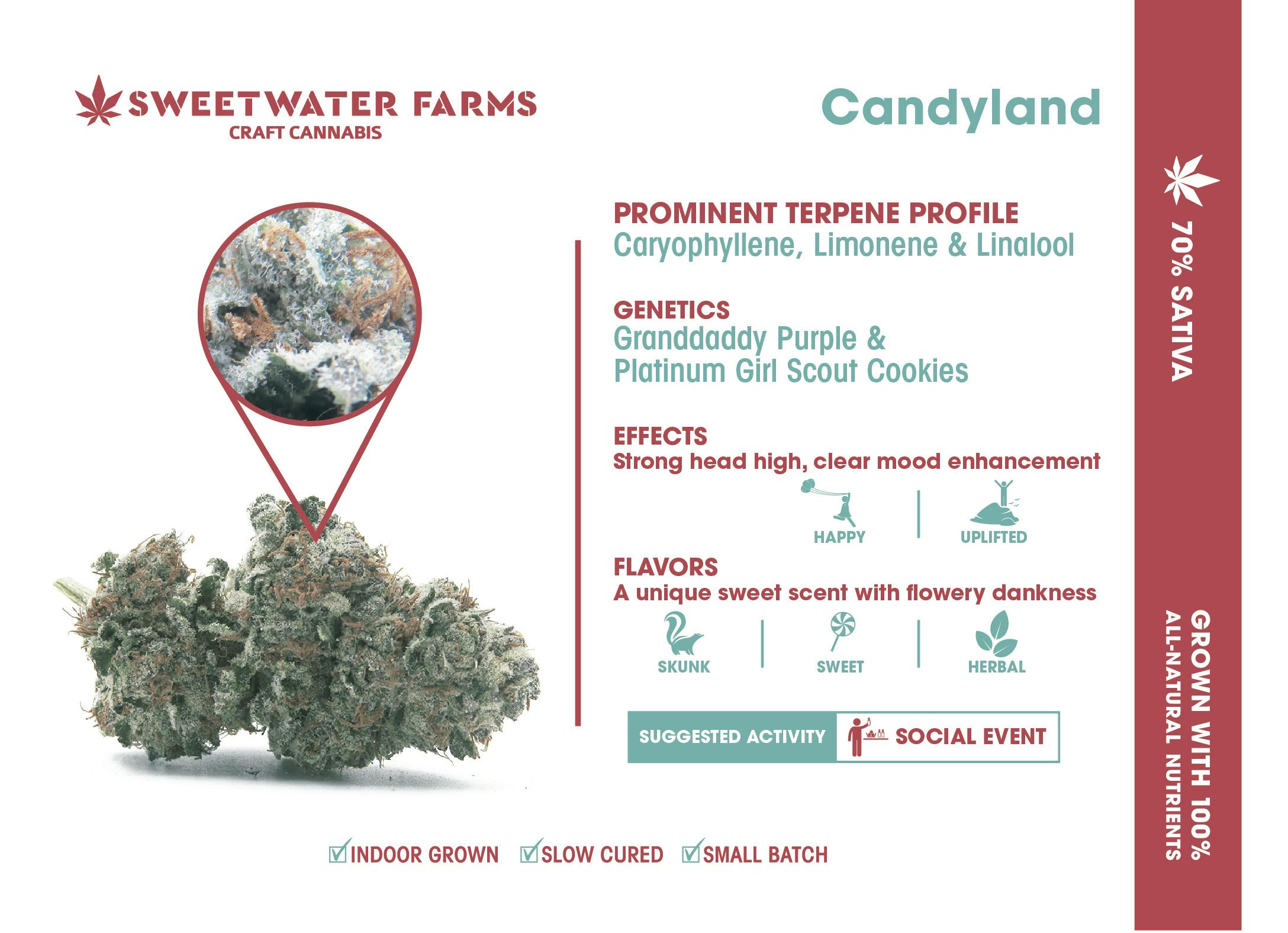 Sweetwater Farms - Candyland - Pre-Rolled Joints 1g (2-pack) - 1