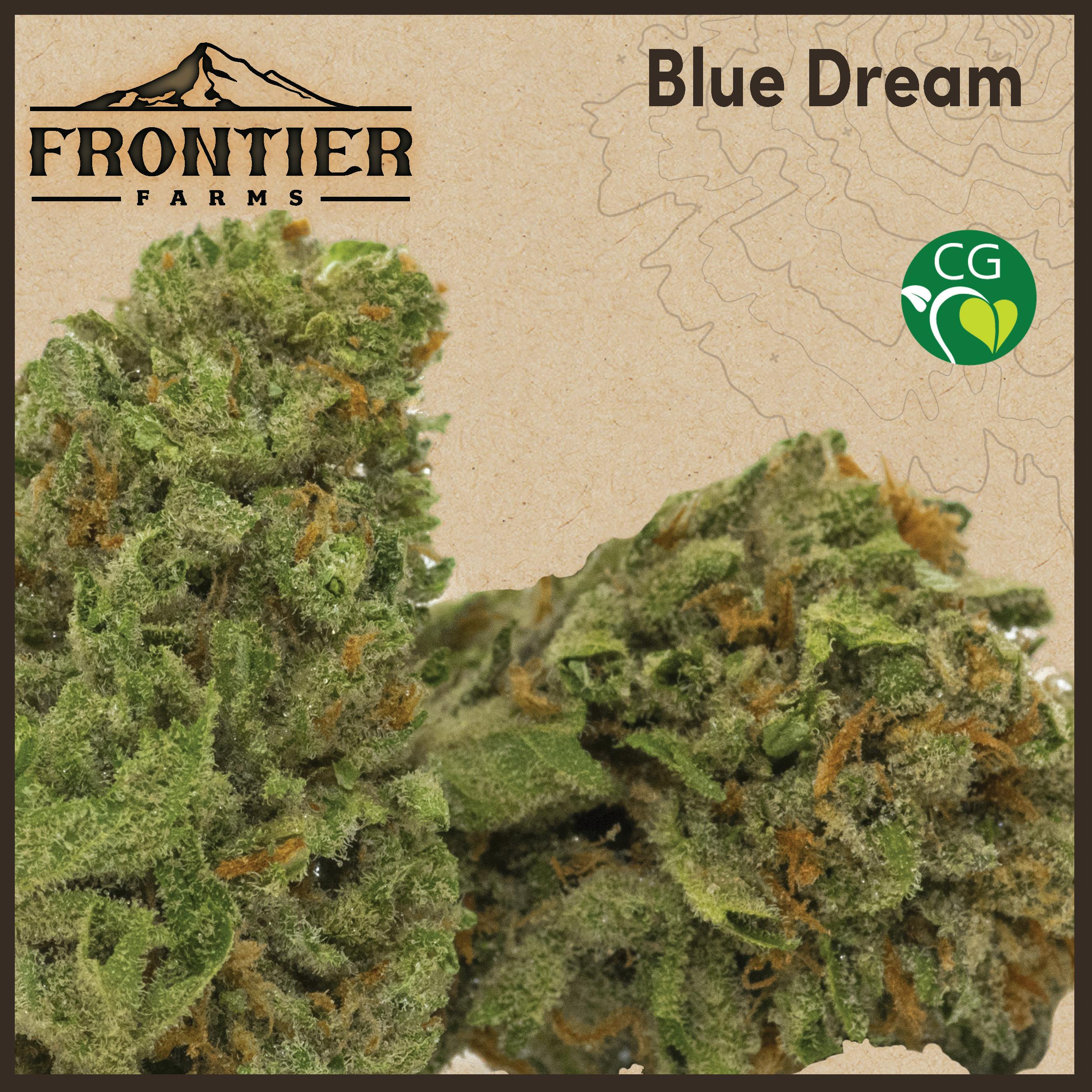 Frontier Farms Cannabis - Blue Dream Flower - 1