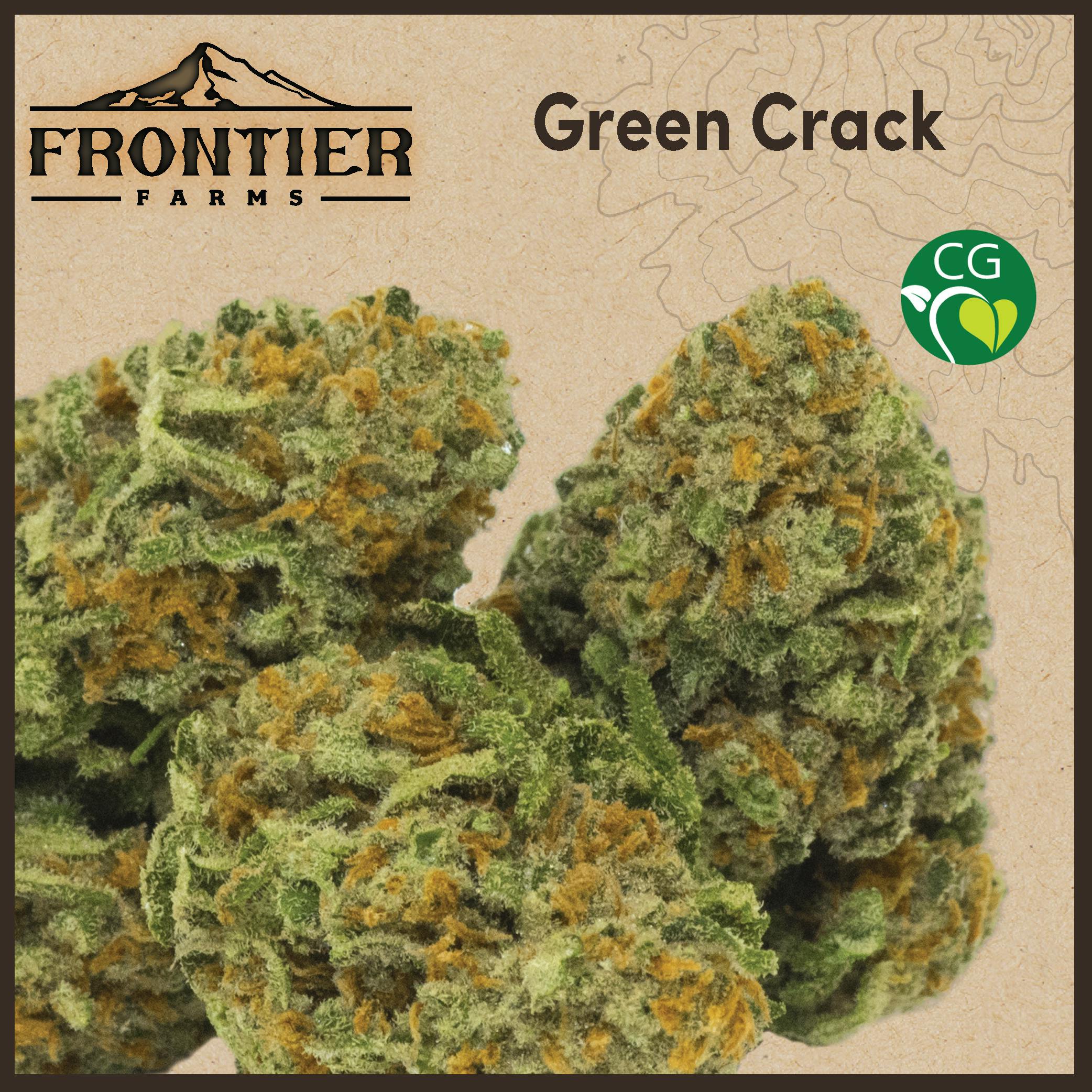 Frontier Farms Cannabis - Green Crack Flower - 1
