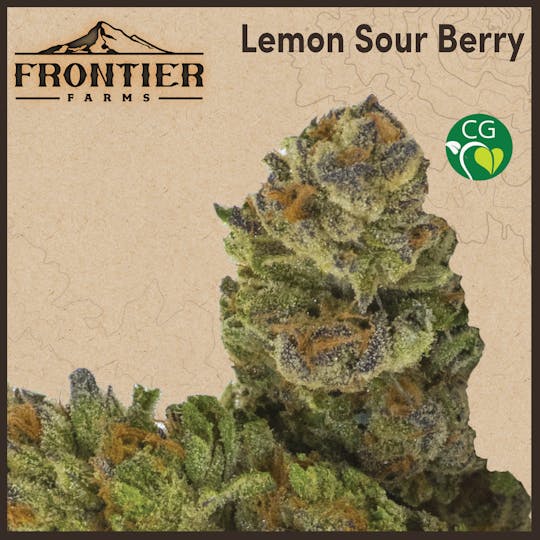 Frontier Farms Cannabis - Lemon Sour Berry Flower - 1