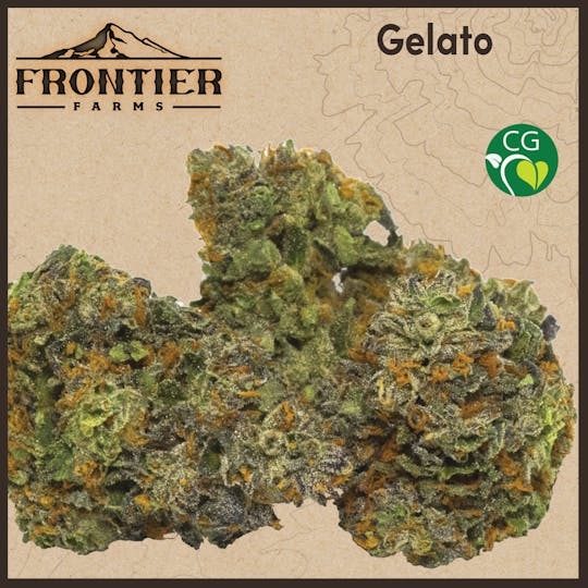 Frontier Farms Cannabis - Gelato Flower - 1