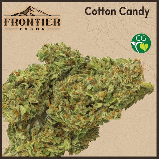 Frontier Farms Cannabis - Cotton Candy Flower - 1