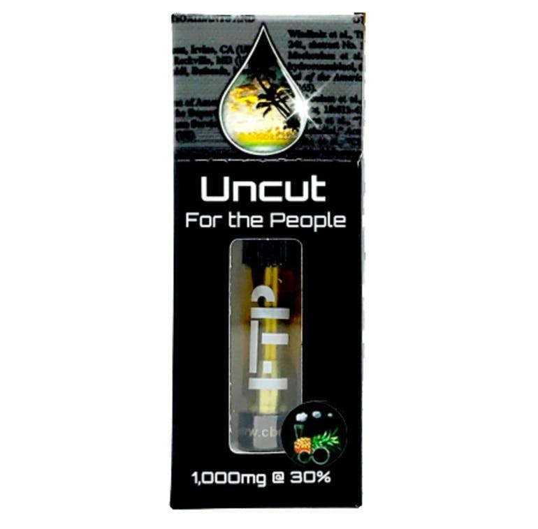 CBD For The People - CBD 30% (x1) Uncut Wax Cartridge-Pineapple Express - 1
