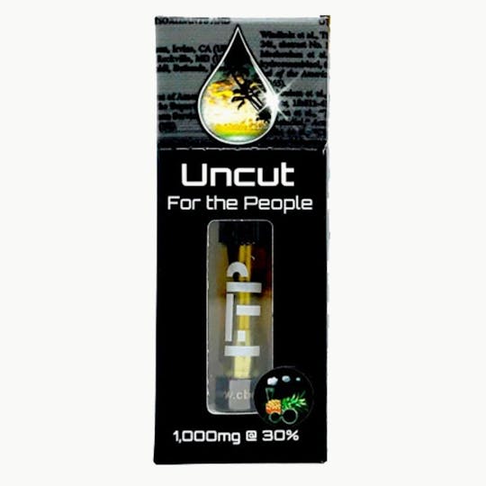 CBD For The People - CBD 30% (x1) Uncut Wax Cartridge-Pineapple Express - 1