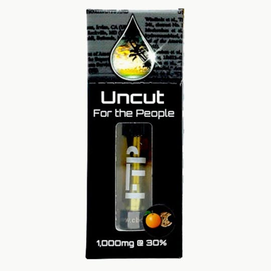 CBD For The People - CBD 30% (x1) Uncut Wax Cartridge - Orange Cookies - 1
