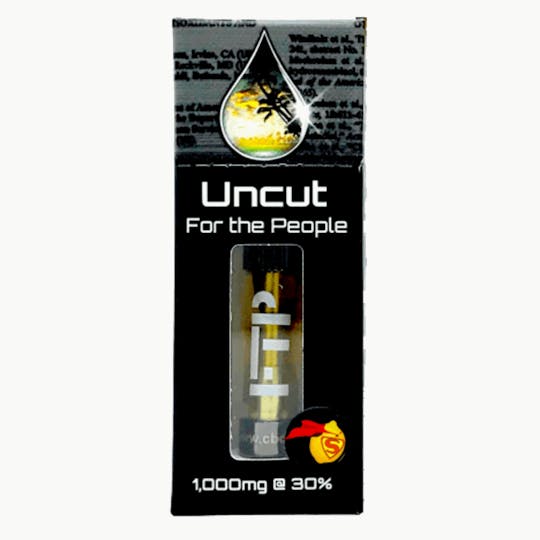 CBD For The People - CBD 30% (x1) Uncut Wax Cartridge- Super Lemon Haze - 1