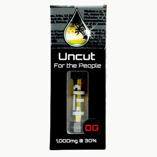 CBD For The People - CBD 30% (x1) Uncut Wax Cartridge - OG Kush - 1
