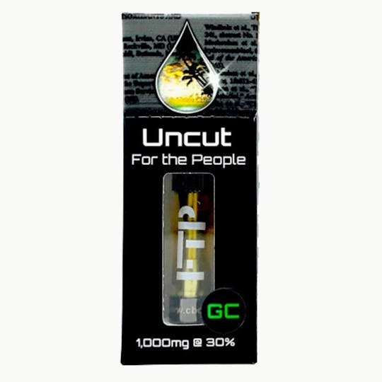 CBD For The People - CBD 30% (x1) Uncut Wax Cartridge - Green Cush - 1