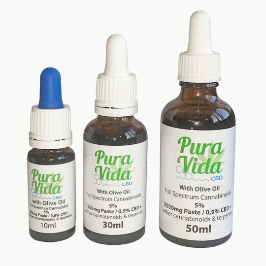Pura Vida CBD - Cannabinoid Rich Oils - 1
