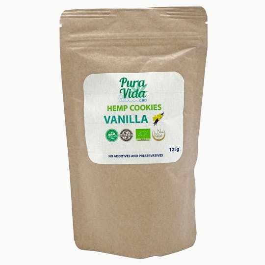 Pura Vida CBD - Hemp Cookies - Vanilla - 1