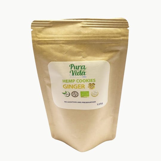 Pura Vida CBD - Hemp Cookies - Ginger - 1