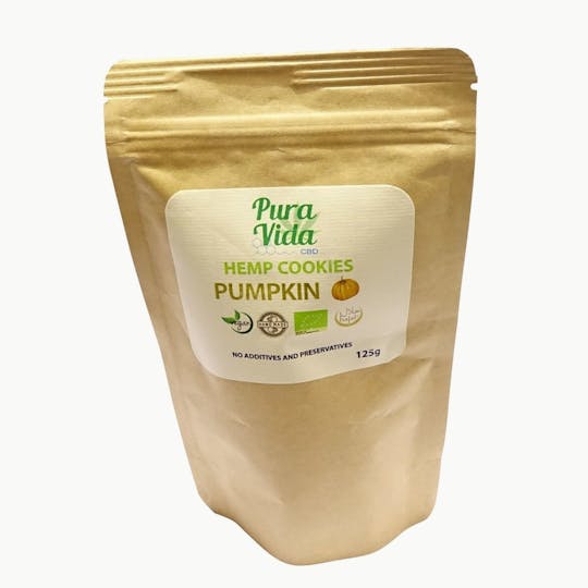 Pura Vida CBD - Hemp Cookies - Pumpkin - 1
