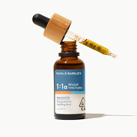 Papa & Barkley - Releaf Tincture 1:1 CBD:THCa, 30ml - 1